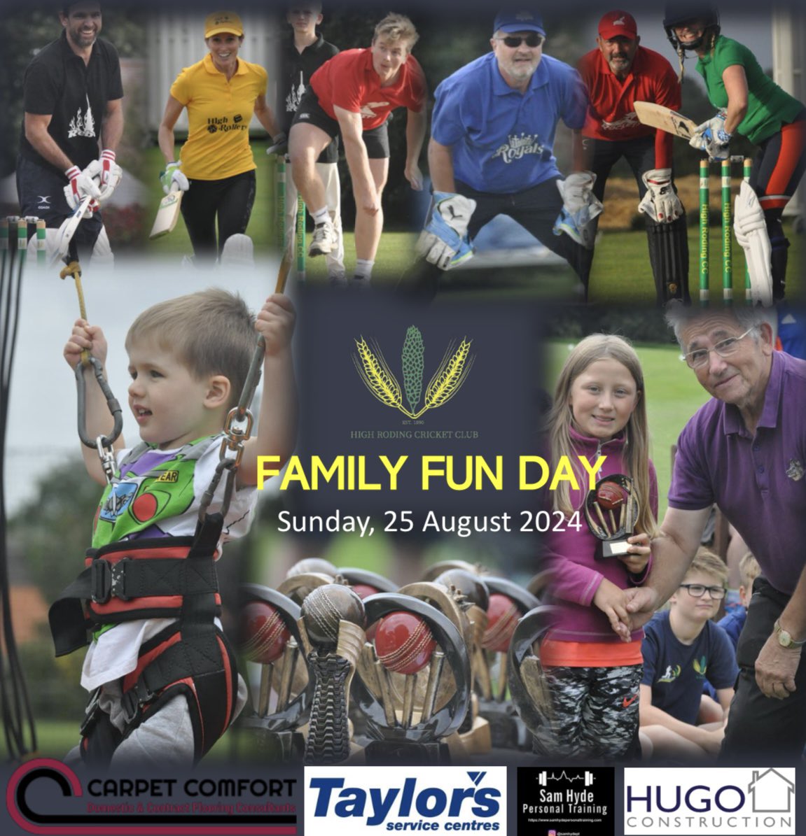 ladies_high's tweet photo. Join us for our Family Fun Day of 7-a-side cricket. Plenty of games for the children with food and drink available to purchase. There will be trophies and prizes for the winning team and best player. Some superb raffle prizes also up for grabs! 

Register ✉️ rdpilcher@gmail.com https://t.co/5L55uUtX6p