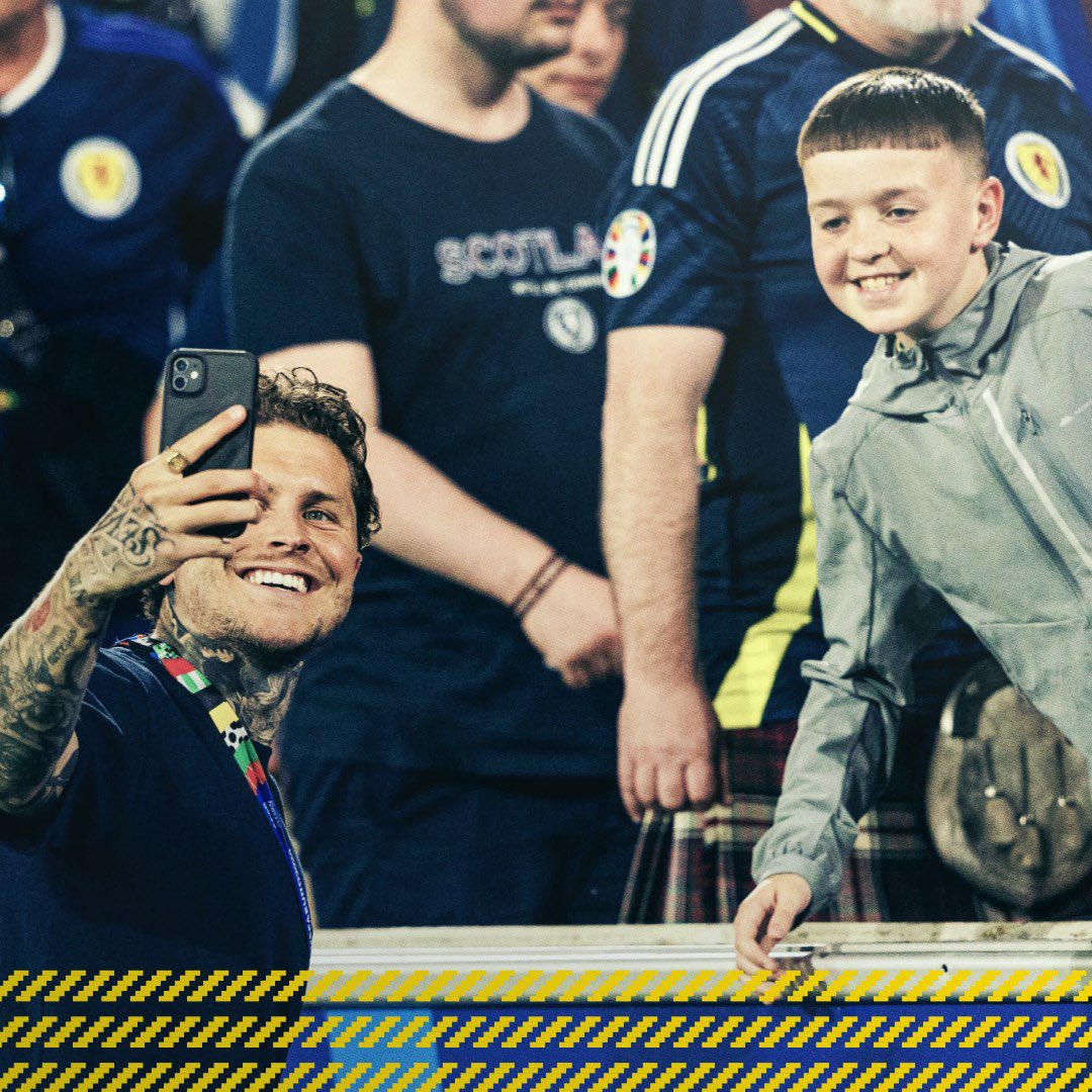 ScotlandNT's tweet image. 🤳 A night full of memories - looking forward to more on Sunday…

#SCOSWI | #EURO2024