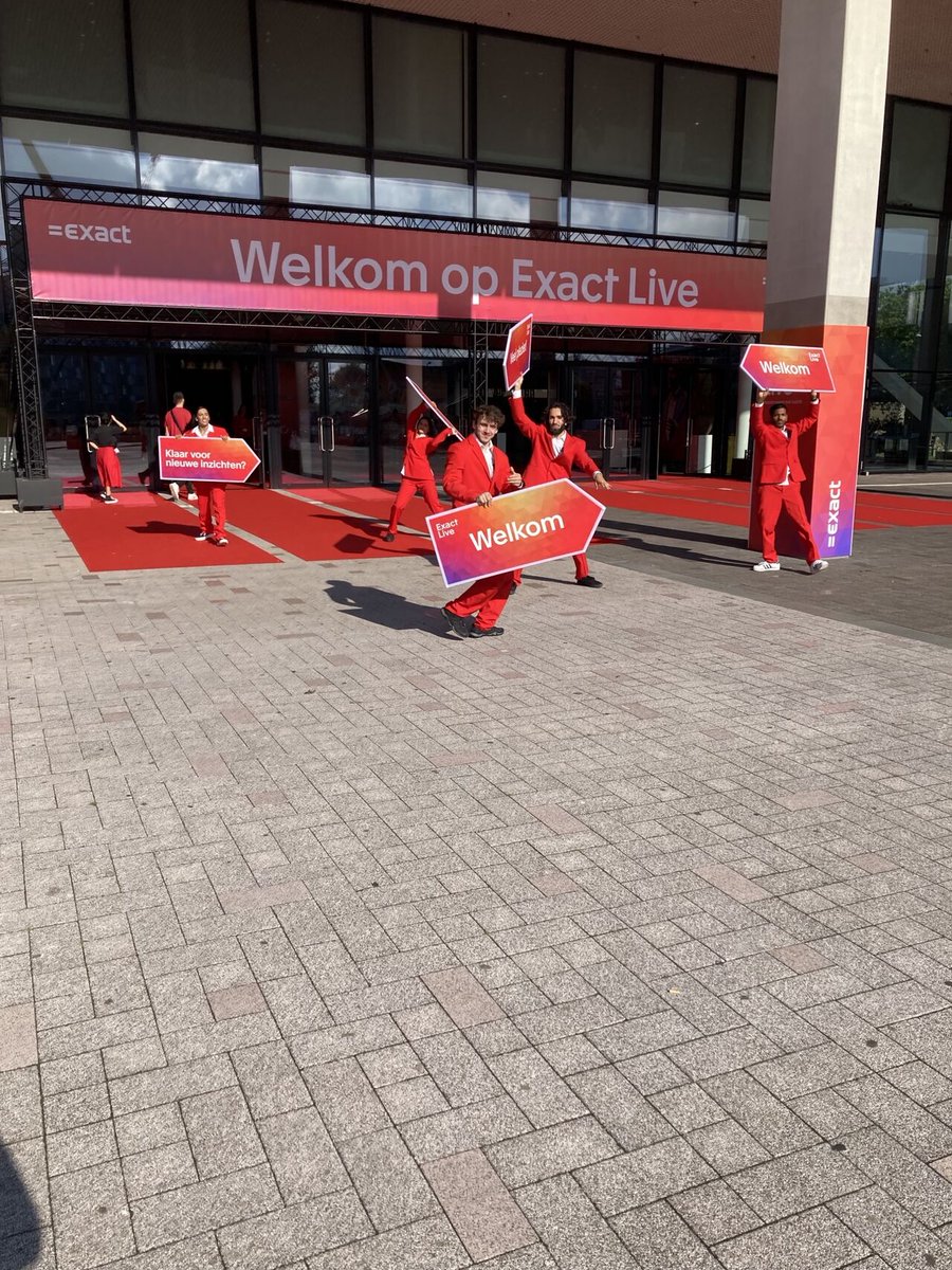 Today DeliveryMatch joined the Exact Live Event in Ahoy Rotterdam. We had meetings with lots of new contacts because DeliveryMatch is an integration partner of Exact for both Exact Online as Exact Globe. It was a very nice event to be attending!