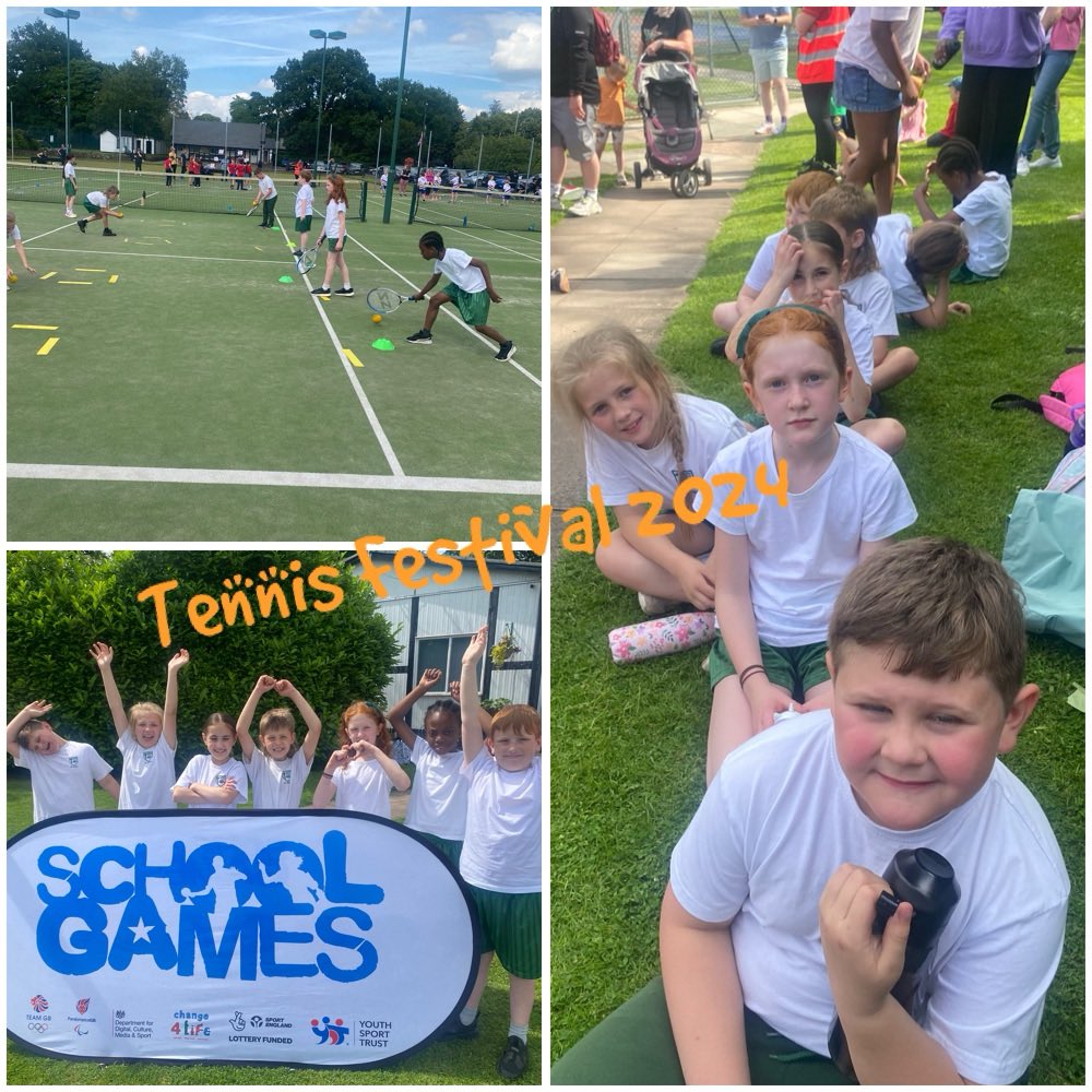 We had a great day at the tennis festival.☀️☀️🎾🎾⁦<a href="/ValeRoyalSSP/">Vale Royal School Sport Partnership</a>⁩