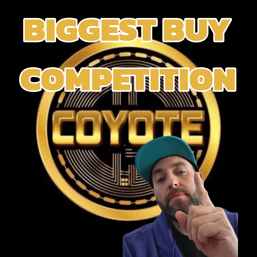 ambidextrouslab's tweet photo. 🐺 Biggest Buy Competition and Price Ep 4🐺
          @TokenCoyote

YouTube
🎬 https://t.co/6YjvY4xSf0 🎬

 LET'S GET IT!  

Join The Telegram 
https://t.co/52bhkLEh8H  

#bitcoin📷📷 #shib #bone #Leash #shibarium #smartcontracts #coyotetoken #defi #youtube #x #crypto https://t.co/BrdQ014Bv7