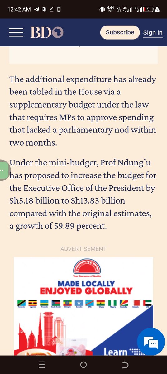Ericorina7's tweet photo. @SamGituku Budgeted corruption is deep in @WilliamsRuto govt starting from statehouse budget. Ichungwa should explain why Ruto doubled statehouse budget and as if that is not enough they blew the budget in 7months and presented a supplementary budget.
@OleItumbi
#Rutomusygo
#Zakayoshuka https://t.co/yQCYgrEarn