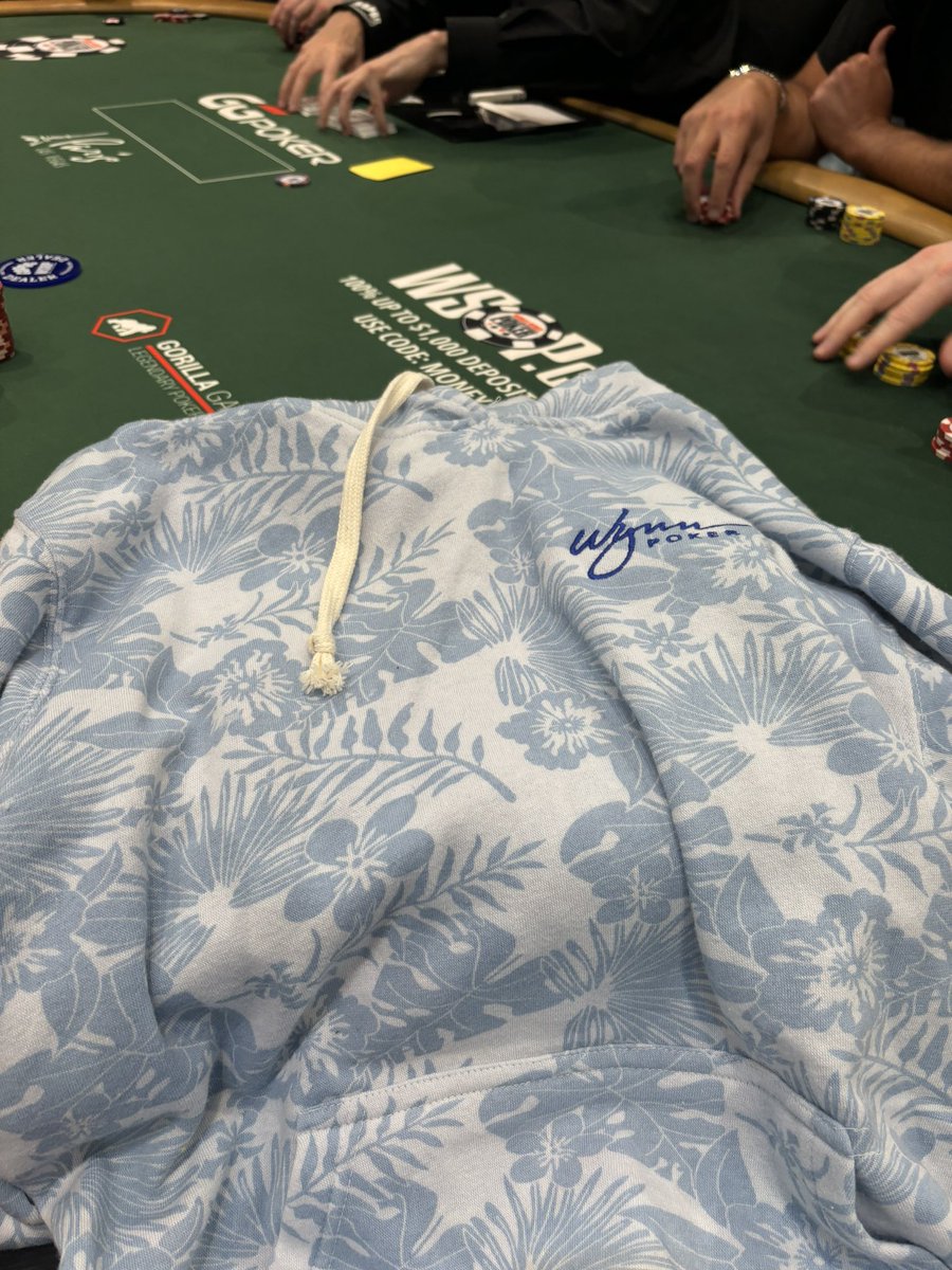 What a moment

Big thanks to <a href="/Jbex2417/">Jeremy Becker</a> for some <a href="/WynnPoker/">Wynn Poker Room</a> merch