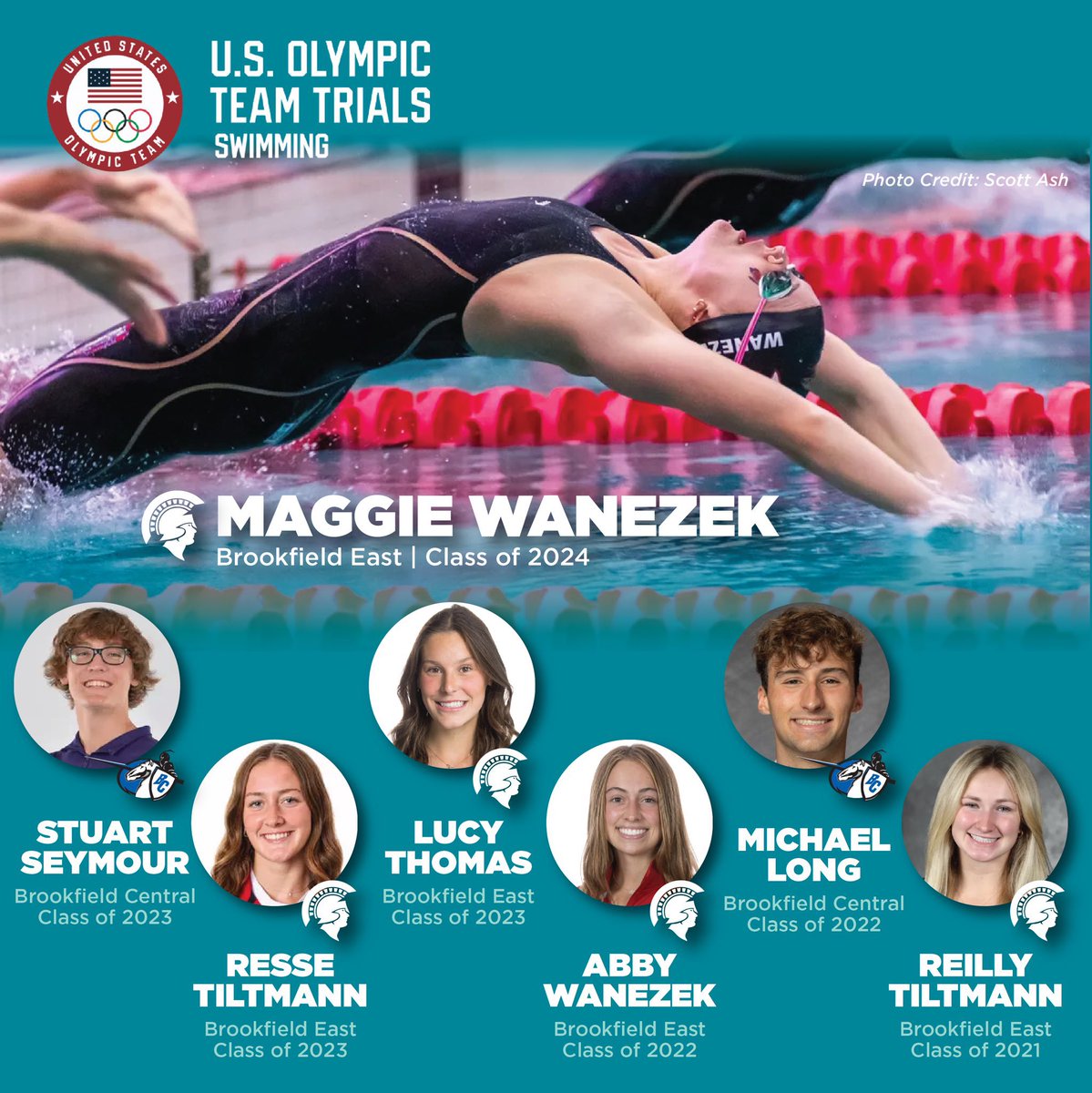 What an accomplishment!

<a href="/ElmbrookSchools/">Elmbrook Schools</a> have seven alumni competing right now in the U.S. Olympic Team Swimming Trials in Indy. 🏊‍♀️

Two of them, the Wanezek sisters, joined Wisconsin’s Midday News today to chat about the effort involved &amp; what’s next.

🎧podcasts.apple.com/us/podcast/wis…
