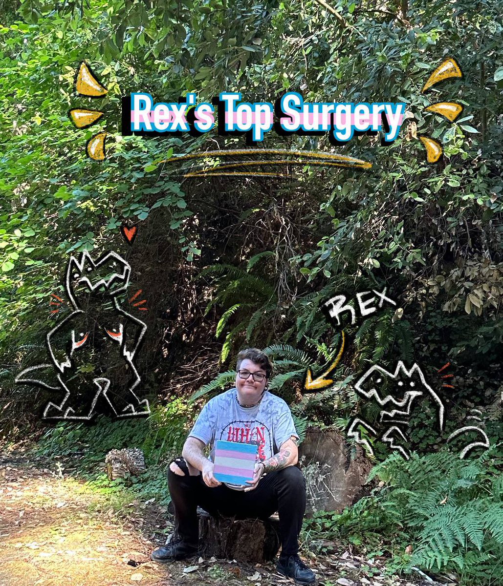 GummyKaiju's tweet image. Hey yall! I just made a GFM for my Top Surgery coming in September. I have all the details laid out on the page, it would mean everything to me if yall could share this around, check it out and especially for any donations ❤️ Thank you so much

 gofund.me/354f769a #GoFundMe