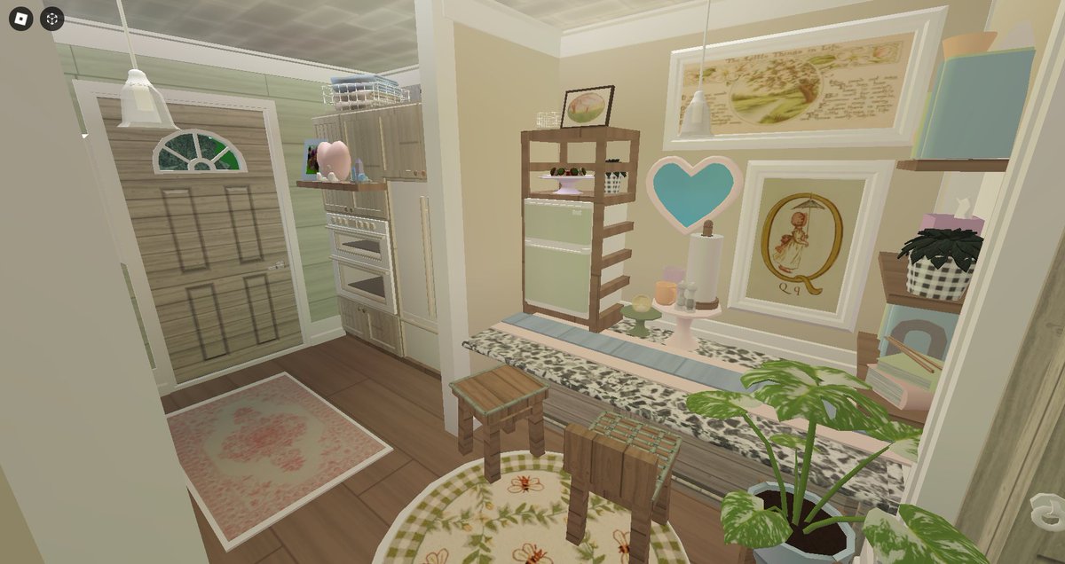 rebeIheartz's tweet photo. my bloxburg house 🍓pt:2 

#Bloxburg #bloxburgbuilds #roblox #welcometobloxburg @BloxburgBuilds https://t.co/uc6tn16gcz