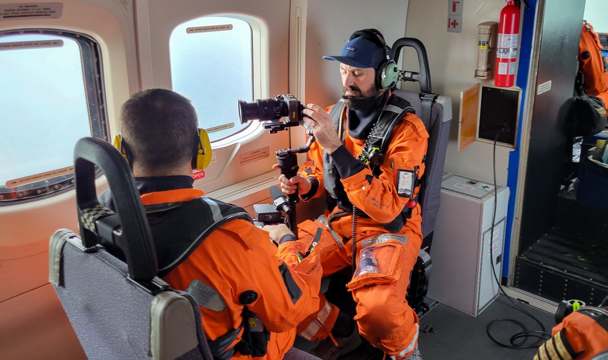 We're ready for takeoff! Our team is HUET-certified. HUET stands for Helicopter Underwater Escape Training and that certification allows us to safely film on offshore oil platforms. Contact us if you need our team to go airborne for you.