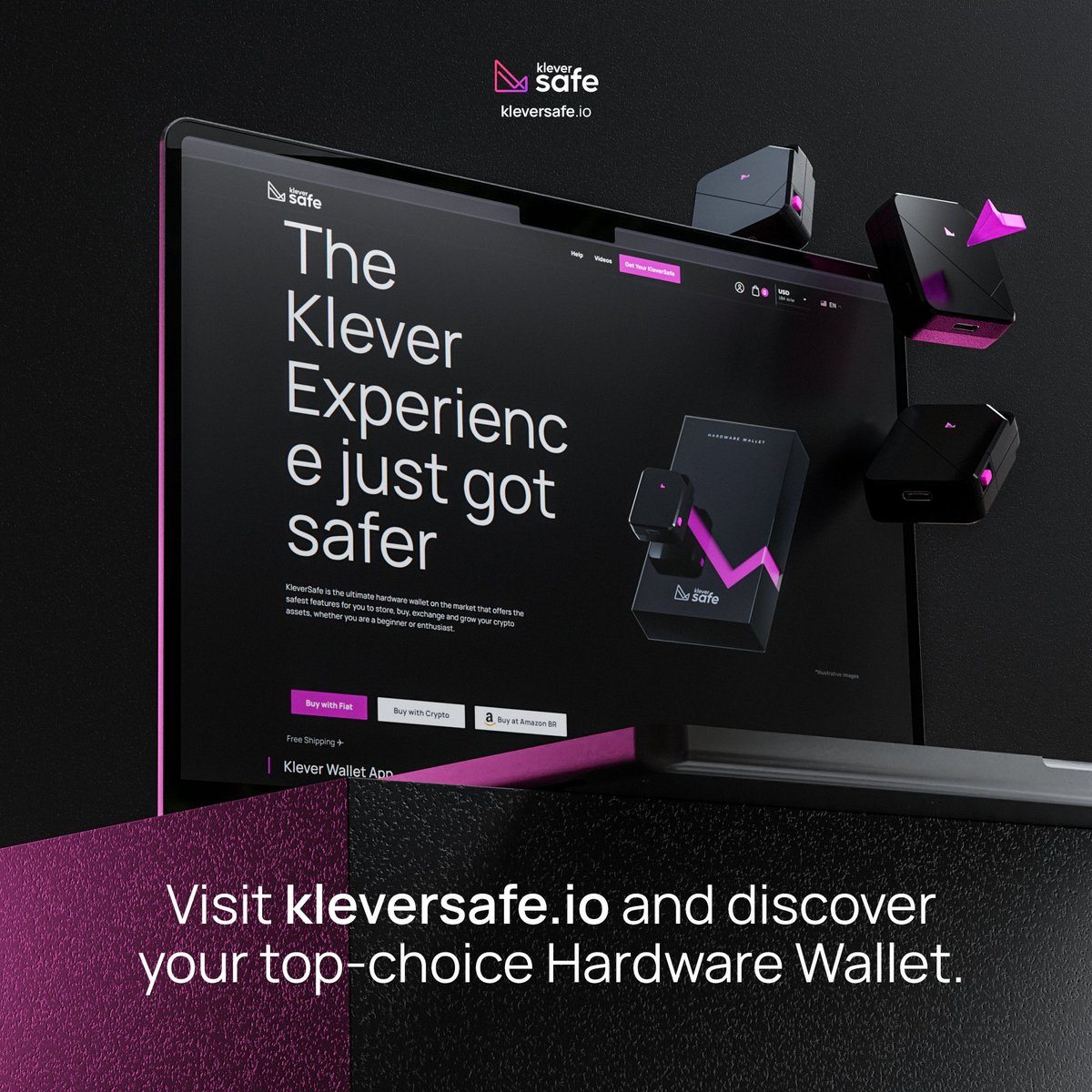 🔐 Visit our official website at kleversafe.io to learn more about how KleverSafe can protect your crypto investments.

#KleverSafe #CryptoSecurity #SecureYourCrypto #HardwareWallet