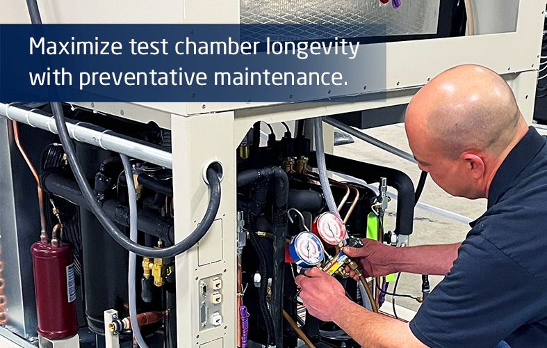 CSZ_TestChambr's tweet image. Maximize the longevity and performance of your test chamber with comprehensive chamber maintenance programs. By taking a proactive approach to chamber maintenance, you can avoid unexpected or expensive repairs and minimize downtime. 

Get started: buff.ly/43zBkTE
