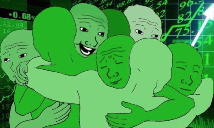 wallstreetbets's tweet image. WE ARE ALL GOING TO MAKE IT