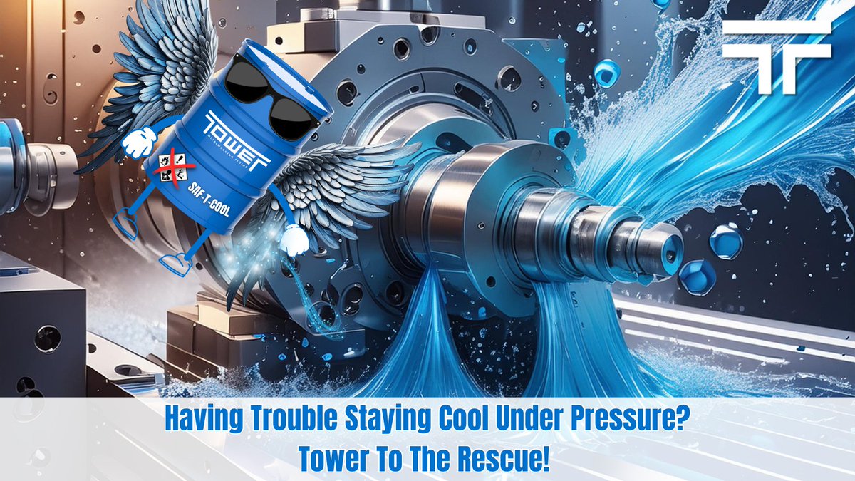 TowerMWF's tweet image. Ever feel like life's a metalworking shop? Sparks fly and pressure's on! 🔥Stay cool, keep calm, and let our fluids do the hard work! 💦

Claim your FREE sample of SAF-T-COOL: towermwf.com/store/saf-t-co…

#TowerMWF #MidweekHumor #MetalworkingFluids