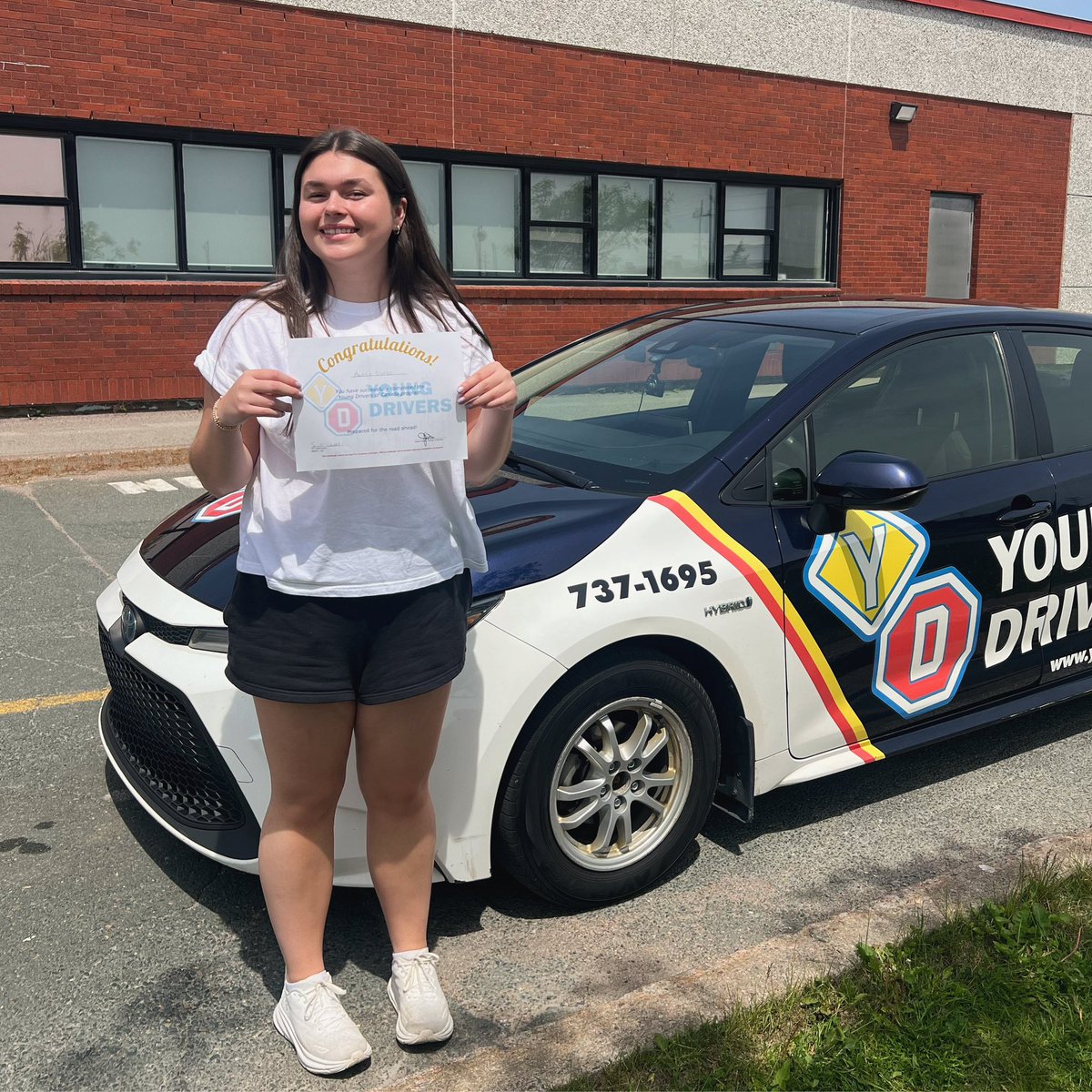 YOUNG DRIVERS NL (@youngdriversnl) on Twitter photo Nice work, Maddie! 👏🏼
Congrats from <a href="/YoungDrivers/">🇨🇦 Canada’s #1 Driving School 🇨🇦</a>! 🌞
#YoungDrivers #WeSaveLives Nice work, Maddie! 👏🏼
Congrats from <a href="/YoungDrivers/">🇨🇦 Canada’s #1 Driving School 🇨🇦</a>! 🌞
#YoungDrivers #WeSaveLives