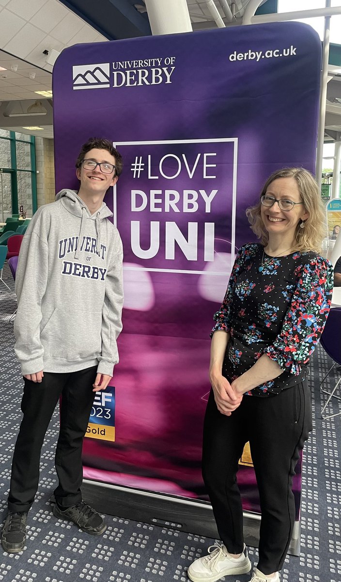 Dr Wykeham Bosworth-Nightingale (@w_bosworth_n) on Twitter photo It fills me with warmth showing an intern’s parent around <a href="/DerbyUni/">University of Derby</a> about the Supported Internship pilot.
Hearing how the programme has led to her son’s employment in catering is why we provide young people with disabilities meaningful work experiences.
<a href="/DerbyUniVC/">Prof Kath Mitchell CBE</a> It fills me with warmth showing an intern’s parent around <a href="/DerbyUni/">University of Derby</a> about the Supported Internship pilot.
Hearing how the programme has led to her son’s employment in catering is why we provide young people with disabilities meaningful work experiences.
<a href="/DerbyUniVC/">Prof Kath Mitchell CBE</a>