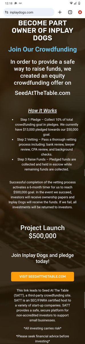 InplayDogs's tweet photo. Snippet from our webpage. Check out all the information! https://t.co/LzkSBdUKzf