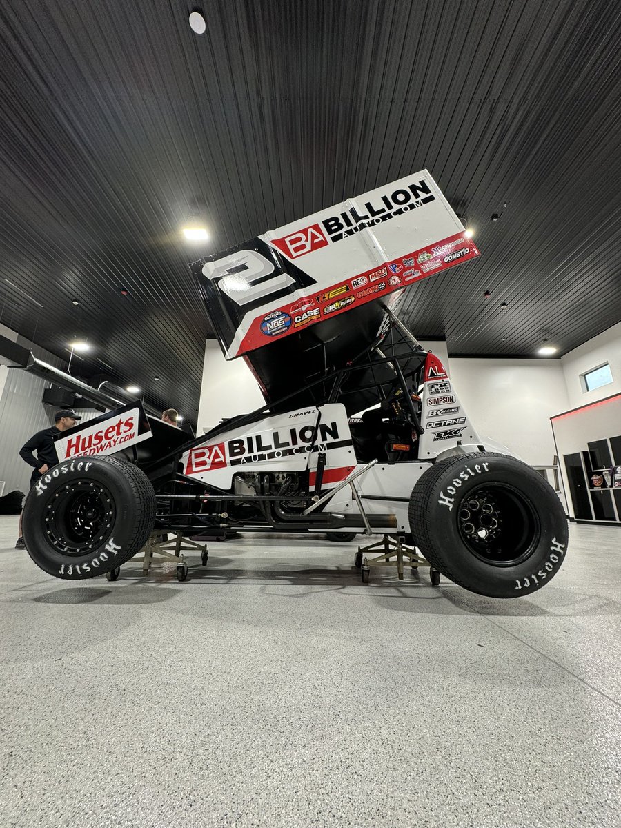 DavidGravel's tweet photo. It’s RACEDAY for the preliminary night of the @HusetsSpeedway Hustle!! $20,000 on the line tonight &amp; $100,000 TOMORROW! We are set for tonight’s action with the @WorldofOutlaws ! Will we see you here?? 💪🏽🔥 #DG2 #BillionAuto #Raceday #Preliminary #HusetsHustle https://t.co/3DyDr470KW