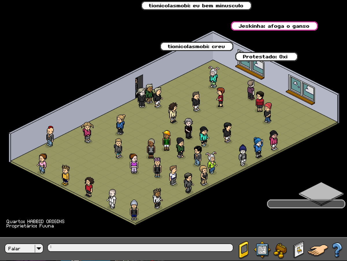 HabboAlexBBB's tweet photo. Ouvulando o @LocutorShout na Habbid! #Habbid #HabboHotelOrigins https://t.co/d2HPxkT7fh
