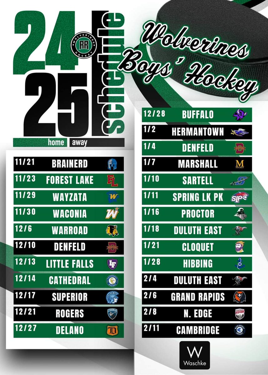 Schedule is set for 2024-25.