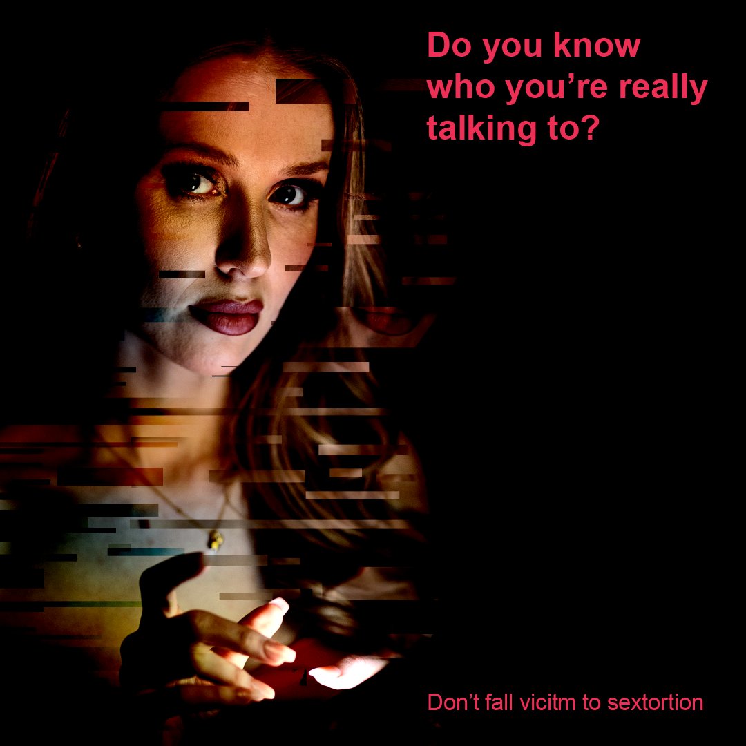 nottspolice's tweet photo. Have you heard of Sextortion? ⚠️
Criminals are preying on young people by using fake social media profiles to befriend them before encouraging them to send nude photos. 📸
Please think - do you really know who you're talking to?
#NottsPolice #NPSextortion #Sextortion https://t.co/D7cdqGBDux