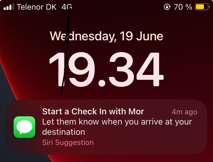 Jeg er 44, men selvfølgelig skal jeg nok fortælle min mor, at jeg kommet sikkert frem til Copenhell..