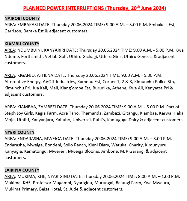 Kenya Power tweet media