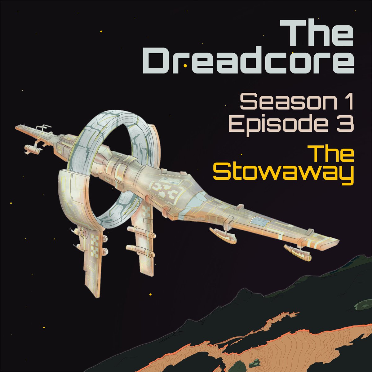 TheDreadcore's tweet photo. ✨The Dreadcore, Episode 3 is LIVE✨

The Stowaway 👇
https://t.co/kyjsaObFxG

Now streaming across all platforms 🎧

#TheDreadcore #SFF #scifi #audiobook #audioseries https://t.co/27kfzlsnwX