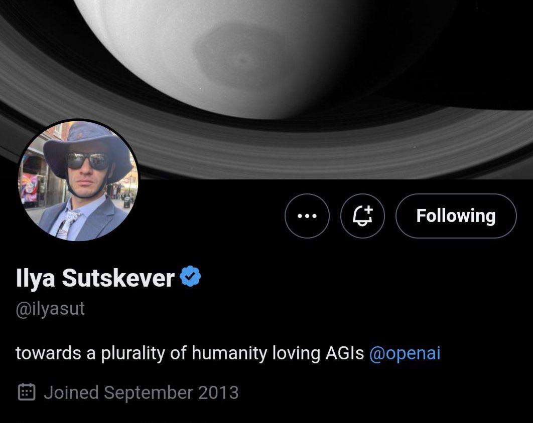 ns123abc's tweet photo. ILYA SUTSKEVER 

How it started:                How it's going https://t.co/XEeLfRMSFl