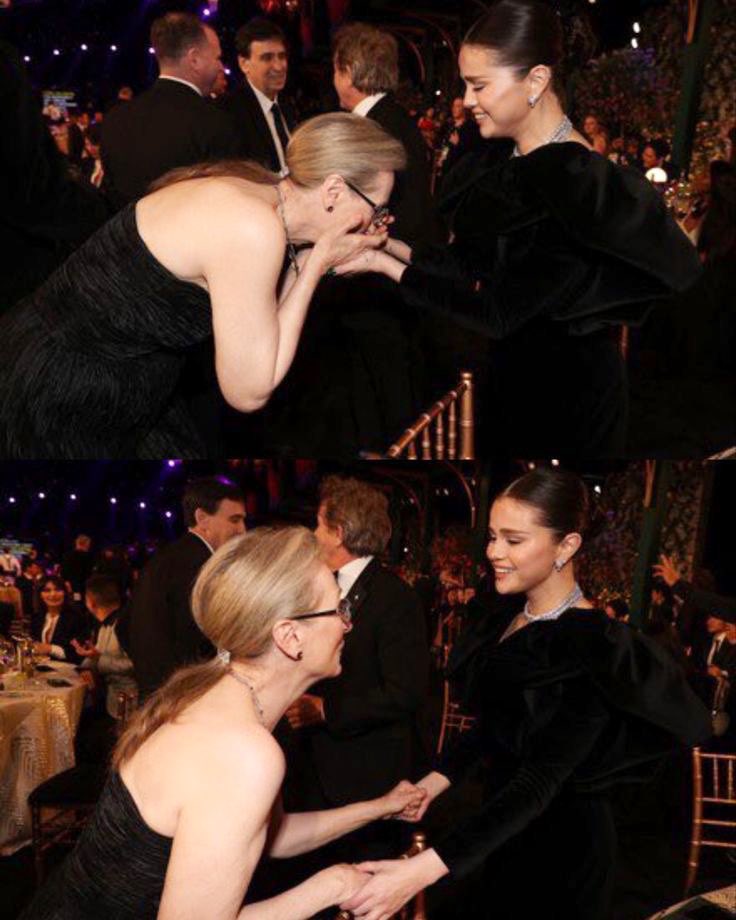 Thread: Selena Gomez with acting legends