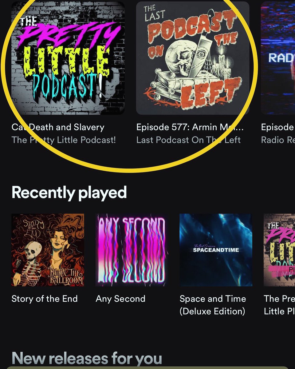 ChadJMoon's tweet photo. Really appreciate seeing my podcast next to my favorite podcast of all time. Thank you all for listening, it really matters that so many of you tune in to hear my obnoxious voice. Tell someone you know to listen as well, and let's get to one million listeners! https://t.co/RMmhkcA4T9