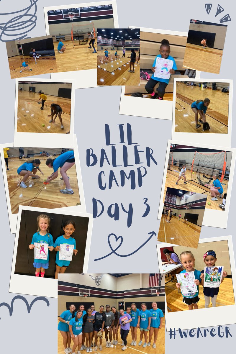 You can't spell softball without weather flexibility! Thanks to everyone who came out for our inaugural @GeorgeRanchSB camp! We look forward to seeing all of our Lil Ballers go out and do great things! Have a great summer! 🏖 #WeAreGR <a href="/CoachADutch/">Coach Alicia Dutch</a> <a href="/pinkpatterson/">Heather Patterson</a>