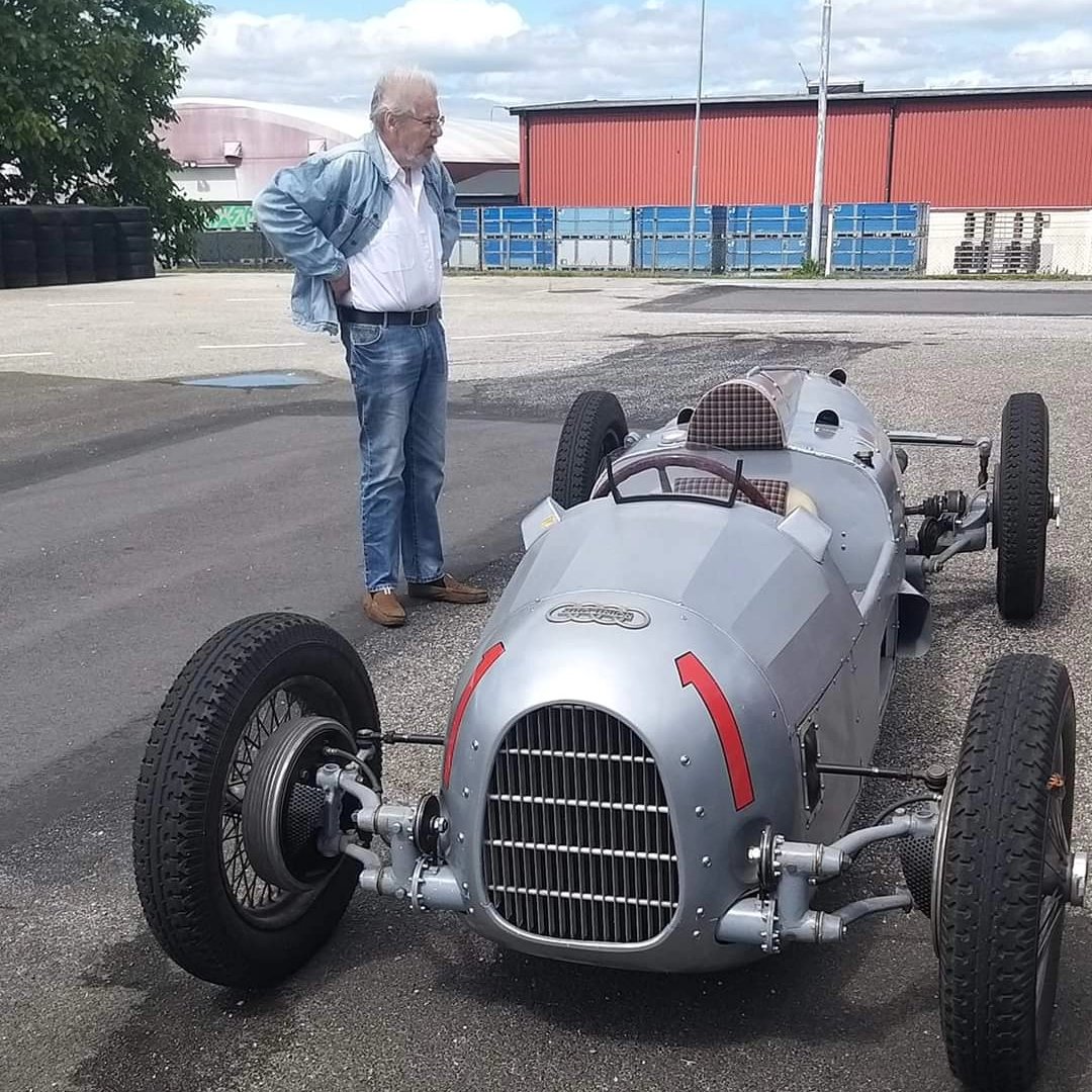 Autoseum1's tweet photo. Calle Bergström provkör sin Auto Union V12 på Autoseum.
📸 Rune Henriksson https://t.co/VZ3XeGcvSo