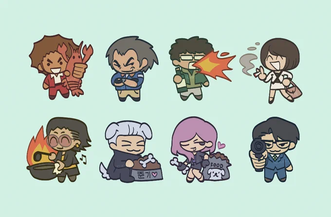 yakuza like a dragon blob charms #rgg 