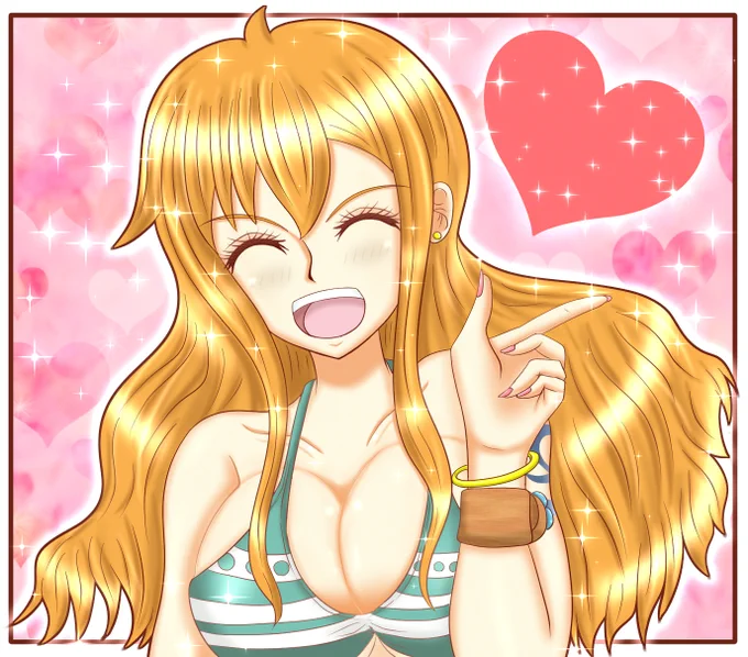 #絵を描く理由はなんですか見た人も答えるんだナミさん&ウタちゃん描くの楽しい～!(*'ω'*) 