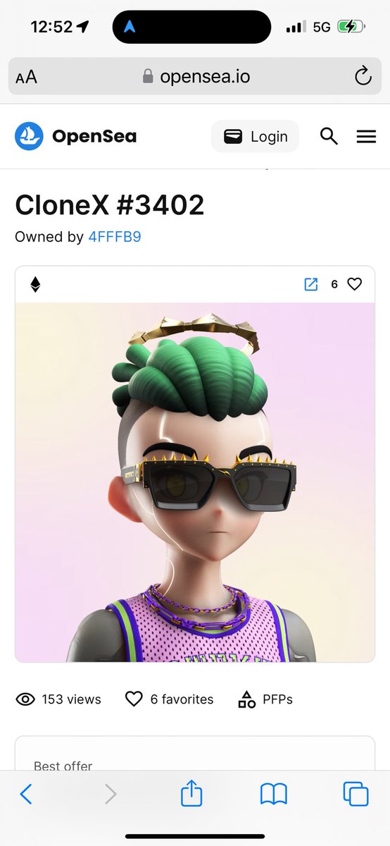 Goodvibes🍀🇵🇷🦾💎🦖🟢🦇🧸🍭 (@moneytreevibes) on Twitter photo Whoever owes this clone was stolen from me. I’m willing to buy it back for the price you paid. <a href="/RTFKT/">RTFKT</a> Whoever owes this clone was stolen from me. I’m willing to buy it back for the price you paid. <a href="/RTFKT/">RTFKT</a>