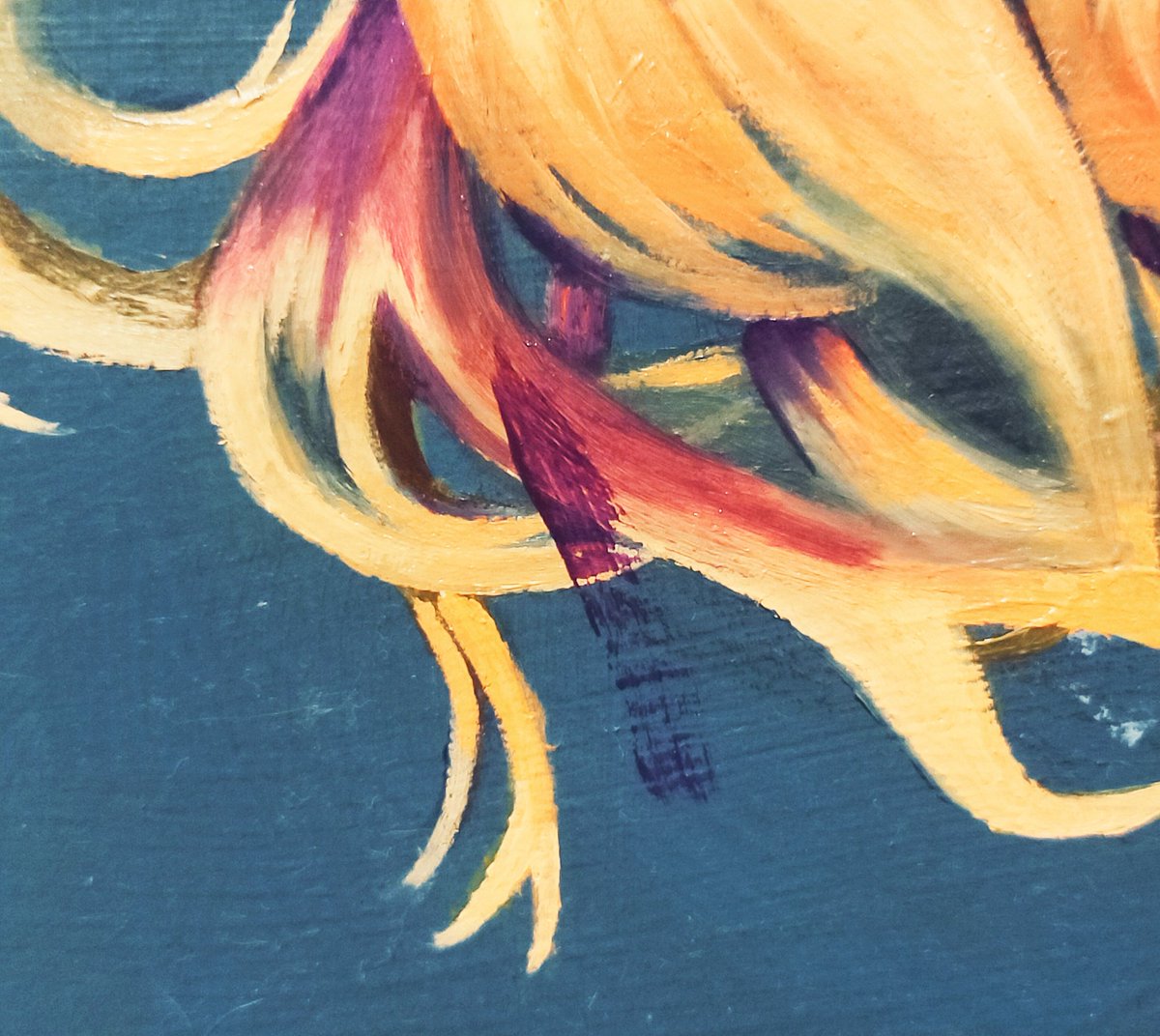 Thatcchi's tweet image. I want that cheat skill where I can undo 1 fuck up per day please.
(It's a good thing the previous colored layer is already dry so I can just wipe the new paint layer off with a tissue)