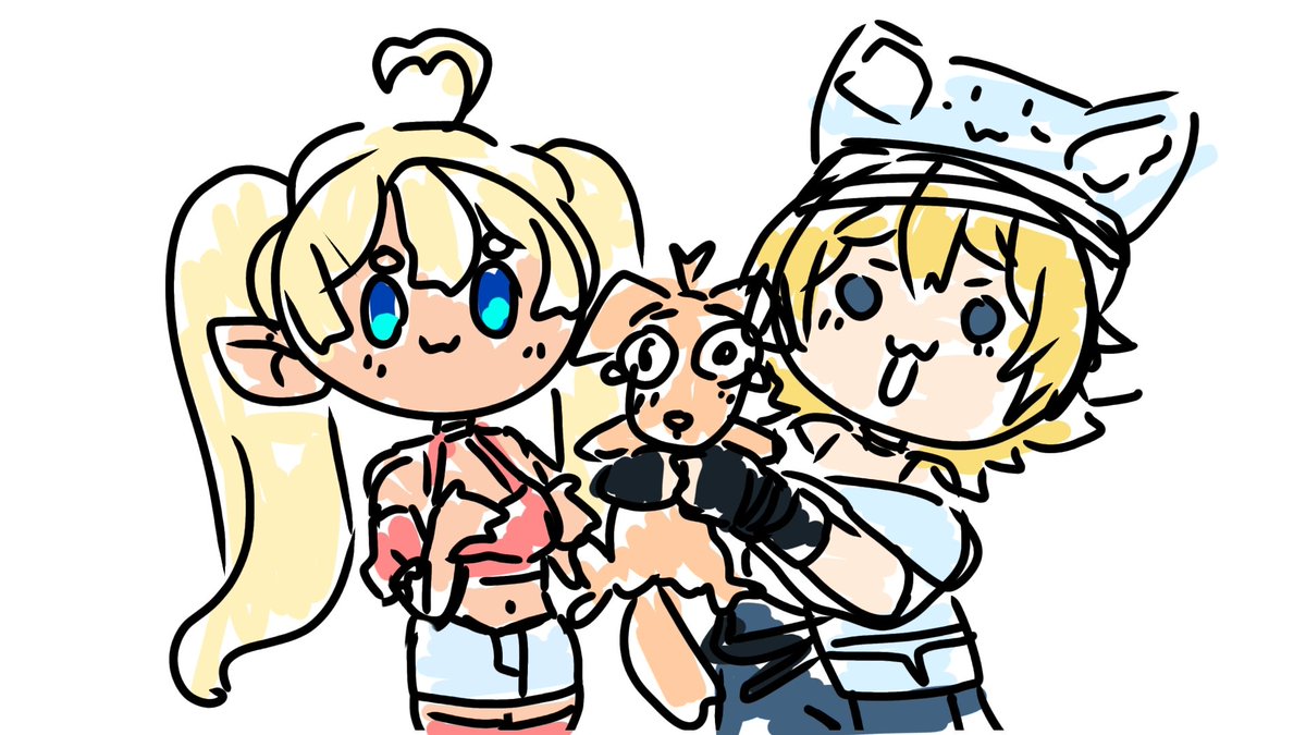LowdChan's tweet photo. 💖 My Homie Said he wanted a retriever, so I drew me giving him one like a real one would. Hope this helps ur urg to want one @Bxyfailure love you broski 💖 https://t.co/FskQIGBvMK