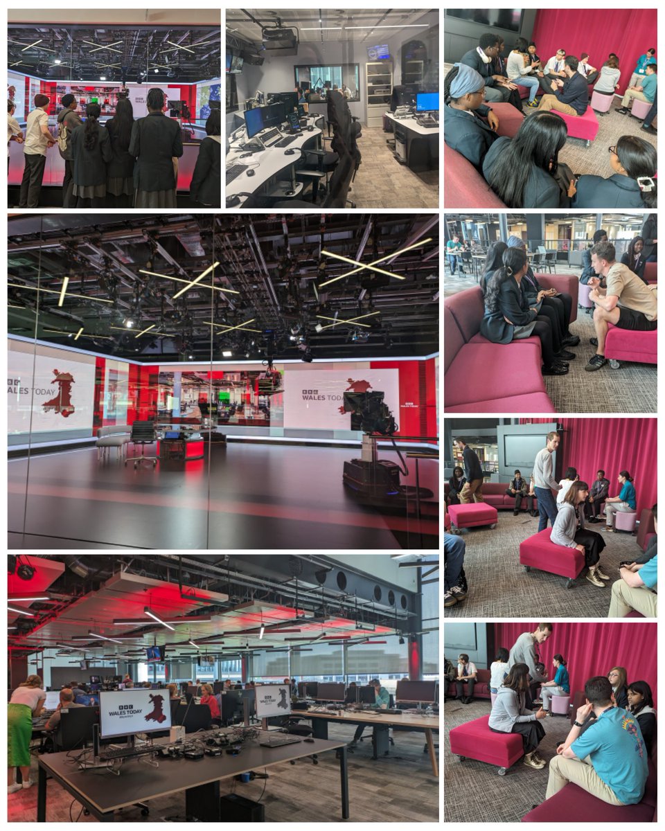 KellyBubbins's tweet image. More from our GCSE Media Studies visit to @BBCWales today. We loved learning about the newsroom and talking about the vast array of careers with staff. Diolch @CareersWales for organising #HighAspirations #AuthenticExperiences #TheWillowsWay
