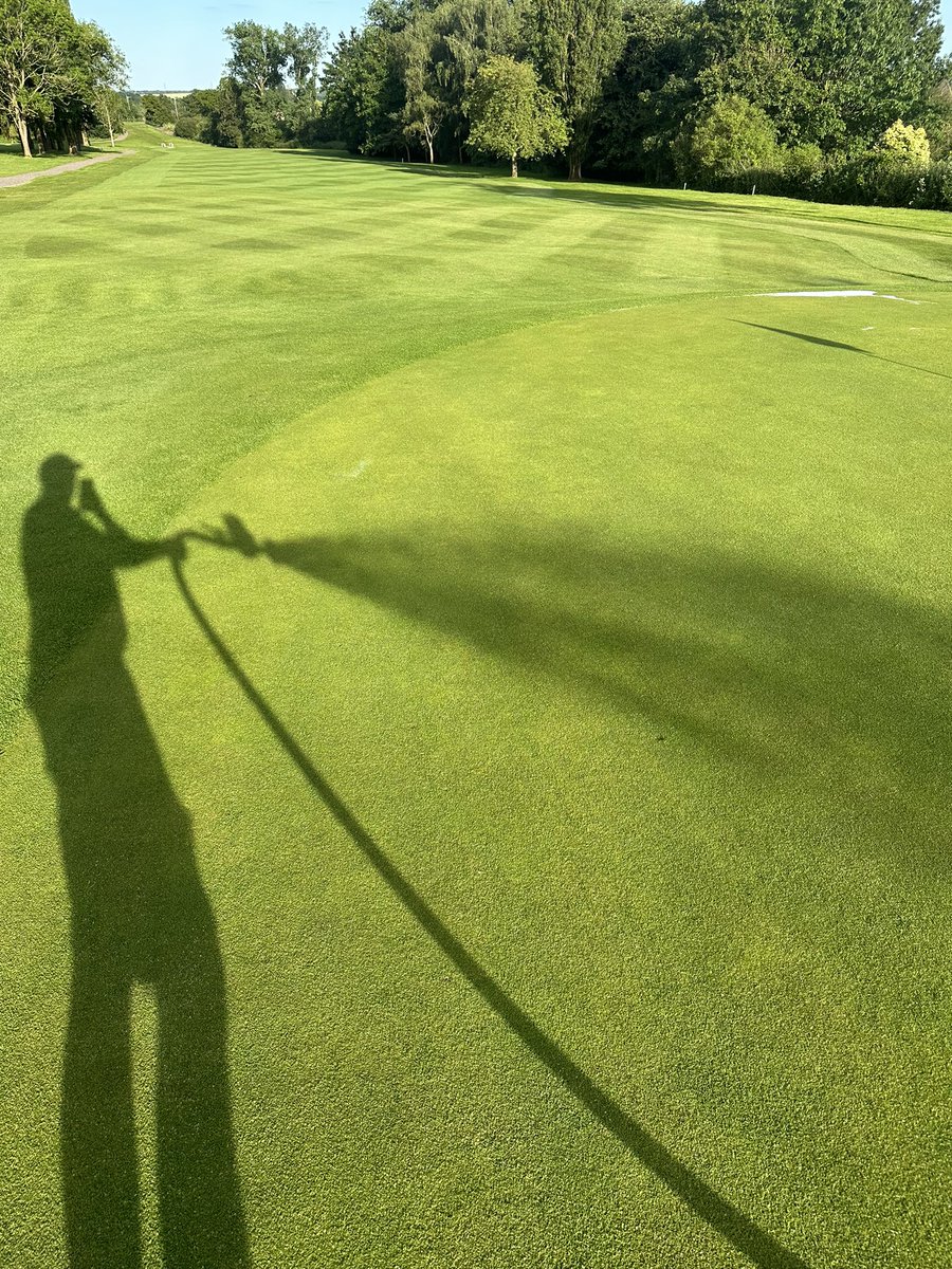 Amazing to think 2 weeks ago there were parts of the course we couldn’t get on here <a href="/Abridgegolfclub/">Abridge Golf Club</a> 🤯