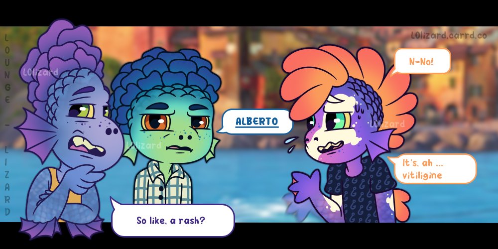 L0Lizard's tweet photo. Part 2/?
Luca is gonna kill this man 💀

#luca #pixarluca #lucapaguro #albertoscorfano #lucaoc https://t.co/S9l9UPimxq