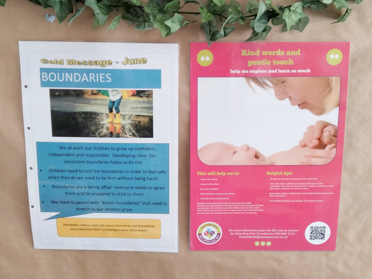 RCSLTNI's tweet photo. We promote GOLDS message of the month and the speech and language message of the month on social media and across all of our settings.
This ensures families hear a consistent message no matter what team they are involved with. https://t.co/vzl8QVqvgv