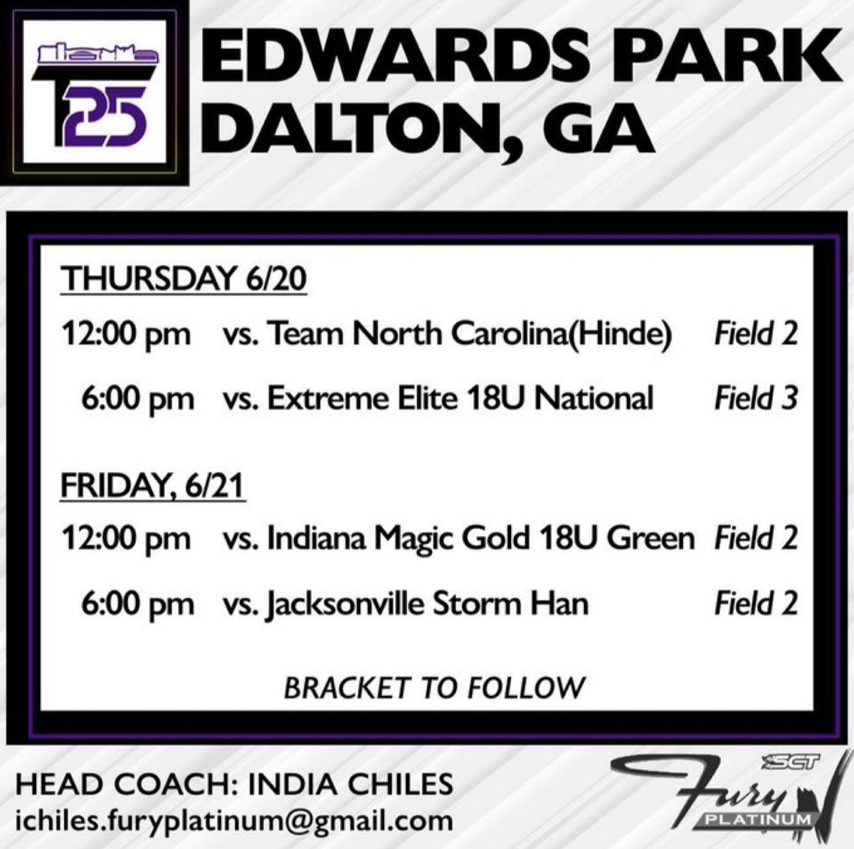 So excited for Scenic City Top 25 in Dalton GA this weekend. Come check us out!! <a href="/ChilesFPNTNL/">Fury Platinum National Chiles</a> <a href="/Coach_India_C/">Coach India (Chiles) / SlapperNation</a> <a href="/PattieeeRuthhh/">Pattie Ruth Taylor</a> <a href="/coachmegsmith/">Megan Smith Lyon</a> <a href="/UGACoachTony/">Tony Baldwin</a> <a href="/cbreault12/">Courtney Breault</a> <a href="/CoachG_14274/">Genee McRath</a> <a href="/TCam_FSUSB/">Troy Cameron</a>