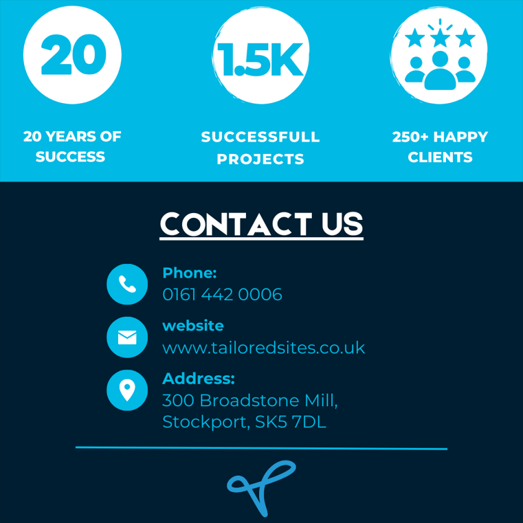 Tailored_Sites's tweet image. At Tailored, we are here to help your business thrive online or in store.

20 years of experience. Completed 1500+ projects for 250+ happy customers.

tailoredsites.co.uk

#BusinessGrowth #DigitalMarketing #BusinessDevelopmentSupport #ClientSuccess #ExpertAdvice #UK