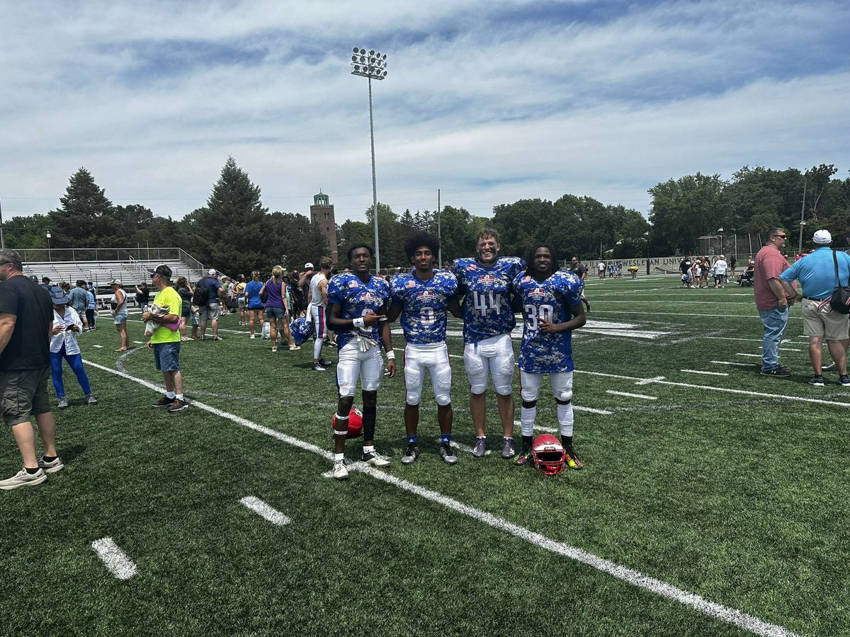 Had a great time at the Illinois shrine game last Saturday !!🏈