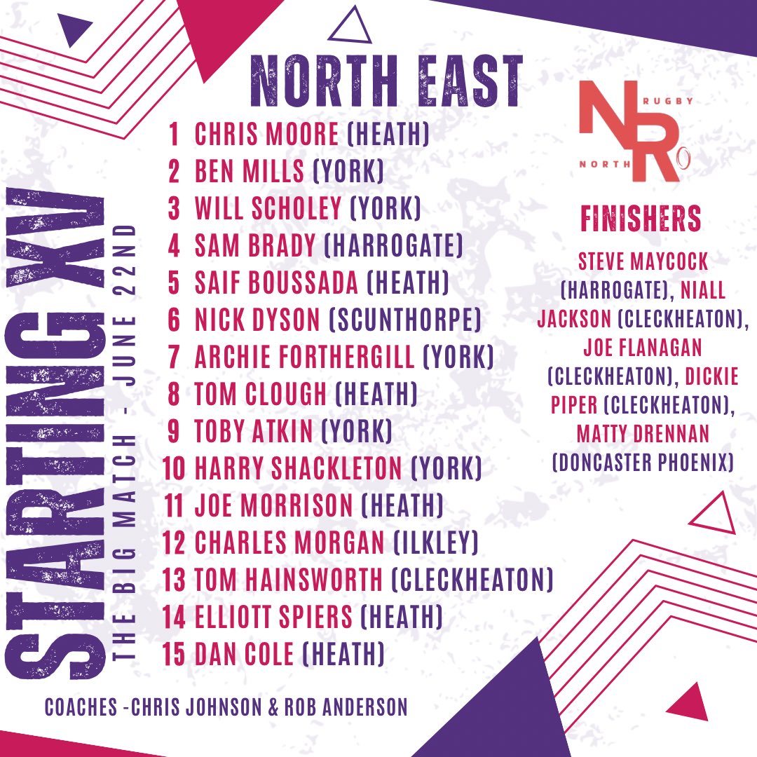 NORTH RUGBY tweet media