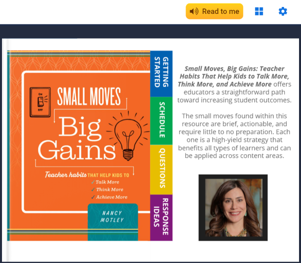 Time is at a premium for every educator, so that's where our online book study using <a href="/BookCreatorApp/">Book Creator from Kami</a>  comes in!  The idea is to maximize the spare minutes we have when we can, and when we choose to. 

Stay tuned...#bitesizePD #abbyschools