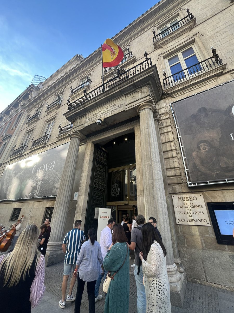 AnaAlvarez_8's tweet photo. En la Real Academia de Bellas Artes…¡Seguimos!  #PremiosZinkers @FundacionRepsol https://t.co/0duaGLARc9