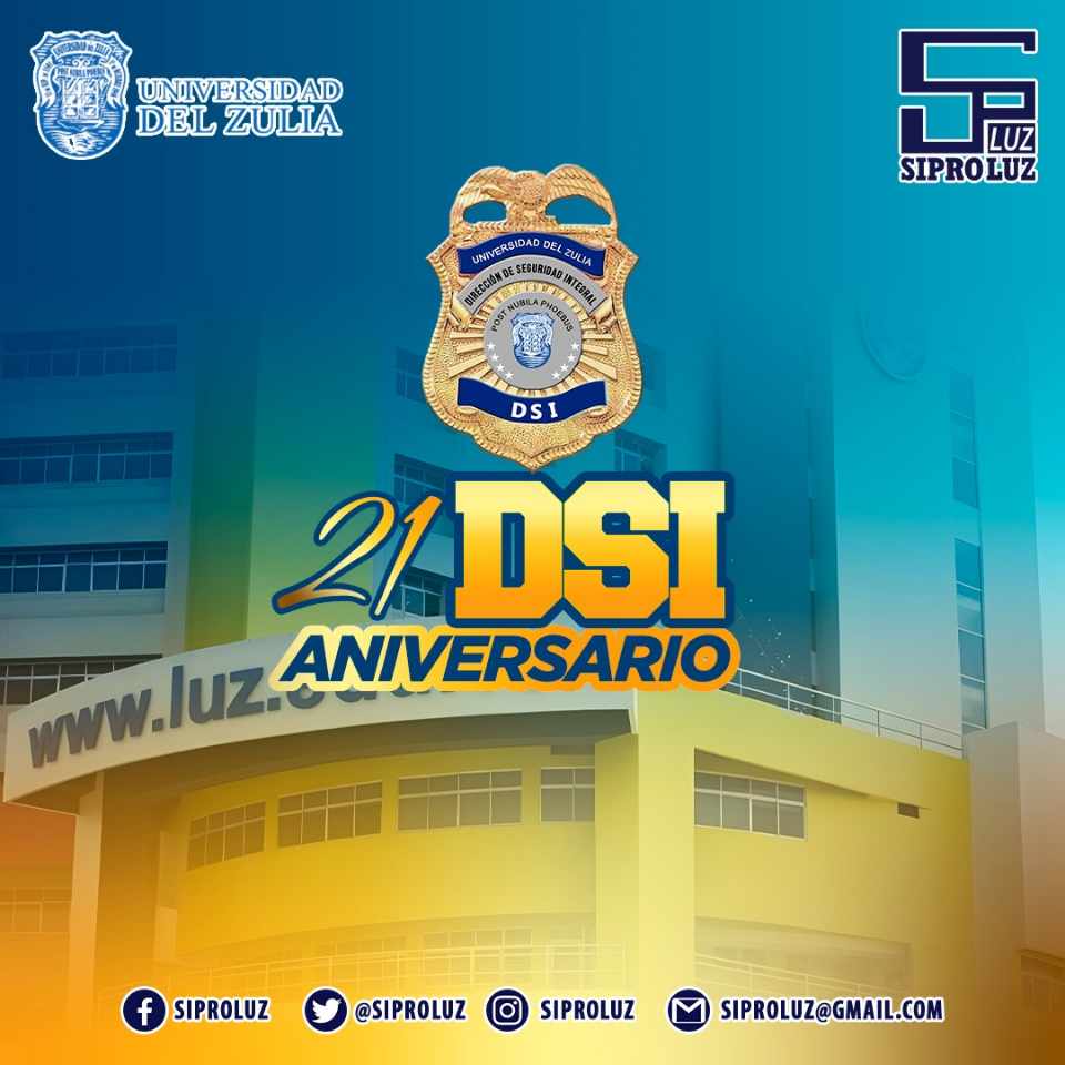 DSI_LUZ's tweet photo. Hoy compartimos la celebración de los 21 Años de creación de la Dirección de Seguridad Integral de la Universidad del Zulia, dependencia estrategica adscrita al Despacho Rectoral, llevando con orgullo en el corazón la insignia de la DSI porque  "Cuando Se Quiere Se Puede" https://t.co/d2U36RZDCX