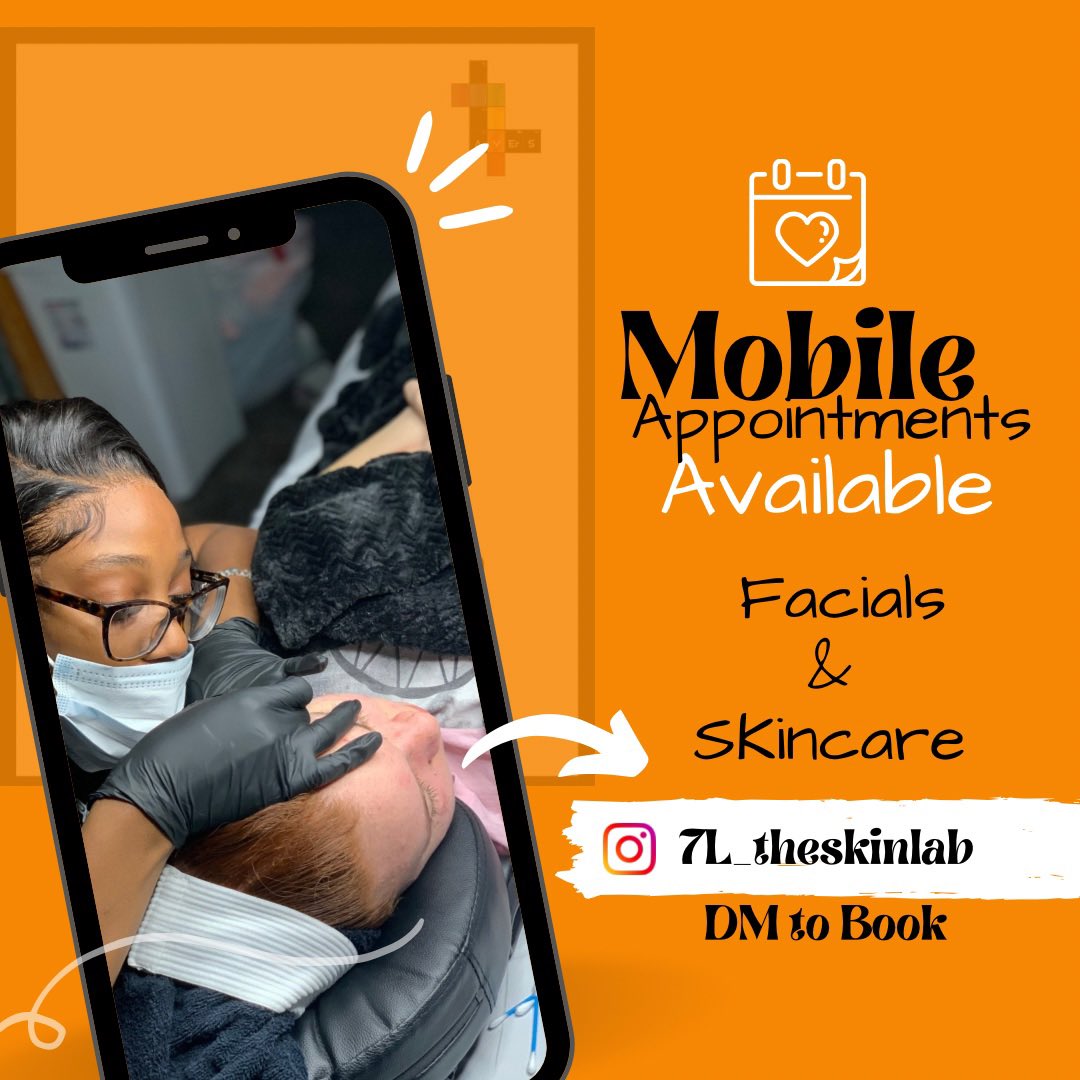 777Layers's tweet image. Hey Lab Junkies!! Appointments Available for Facials and Waxing! 🧖🏾‍♀️👩🏾‍🔬 #TheSkinLab