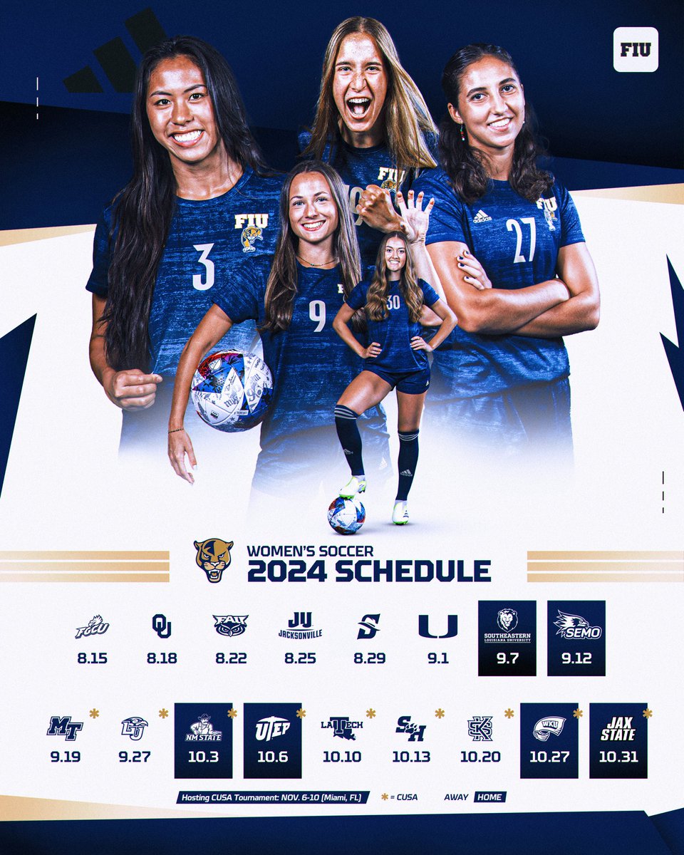 Big 2024 season otw ‼️

🔗 fiusports.com/WSOCSchedule