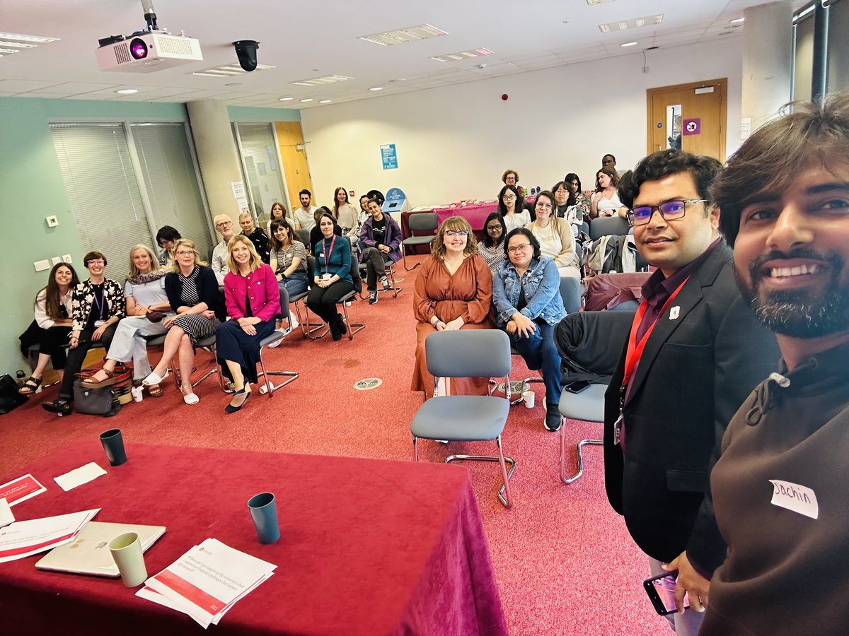 saach__in's tweet photo. Honored to have joined Prof. Ciara Meehan, Stacey Scriver &amp; Raisul Saurav at the #WednesdayWellbeingSymposium 2024 @uniofgalway this morning! We discussed community challenges and solutions for postgraduate research students. #AcademicLife #Wellbeing #UniversityLife https://t.co/BBsr6hFnSF