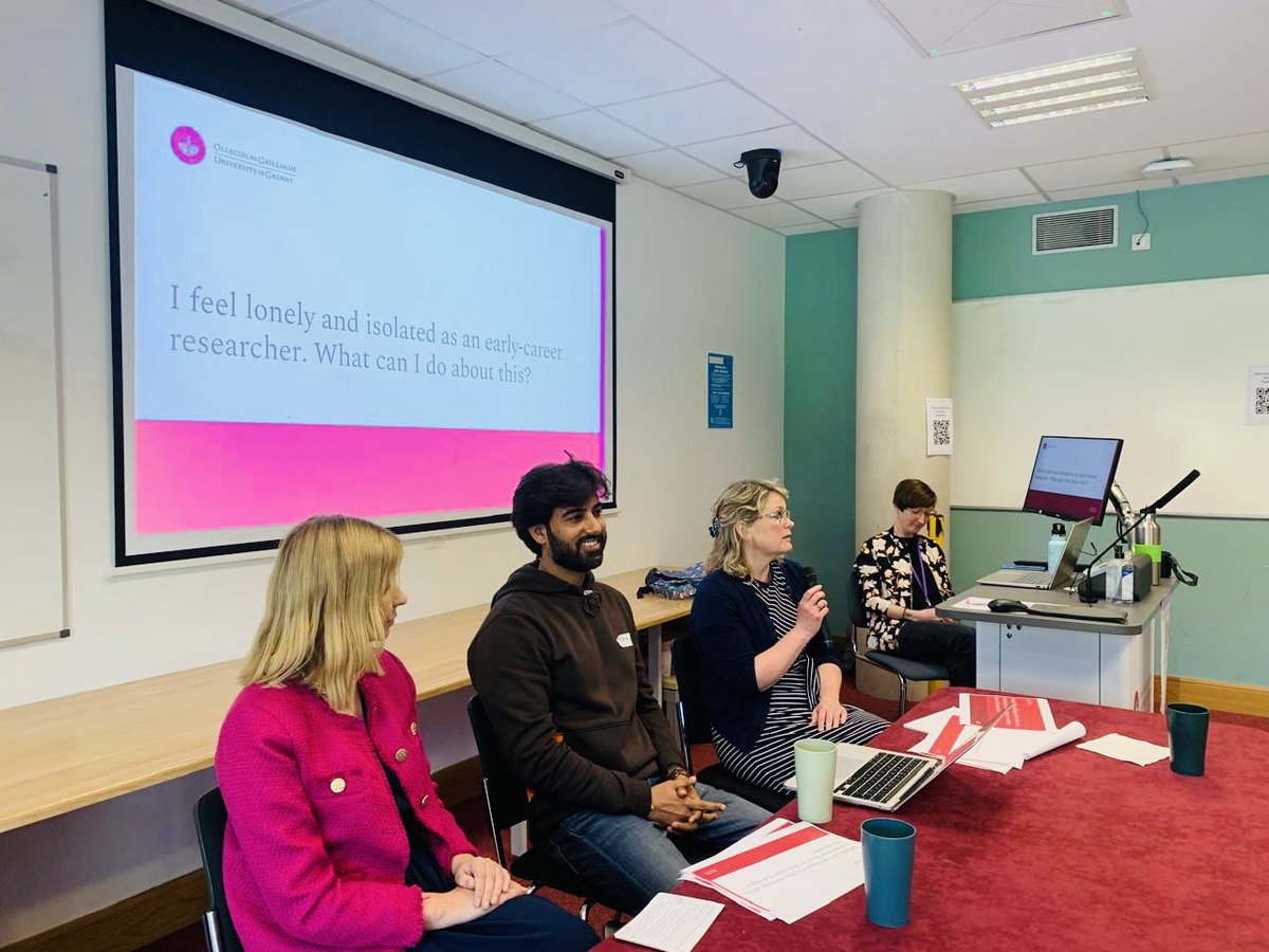 saach__in's tweet photo. Honored to have joined Prof. Ciara Meehan, Stacey Scriver &amp; Raisul Saurav at the #WednesdayWellbeingSymposium 2024 @uniofgalway this morning! We discussed community challenges and solutions for postgraduate research students. #AcademicLife #Wellbeing #UniversityLife https://t.co/BBsr6hFnSF